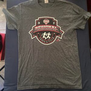 Gildan Men's Grey and Black FHSAA XC T-shirt